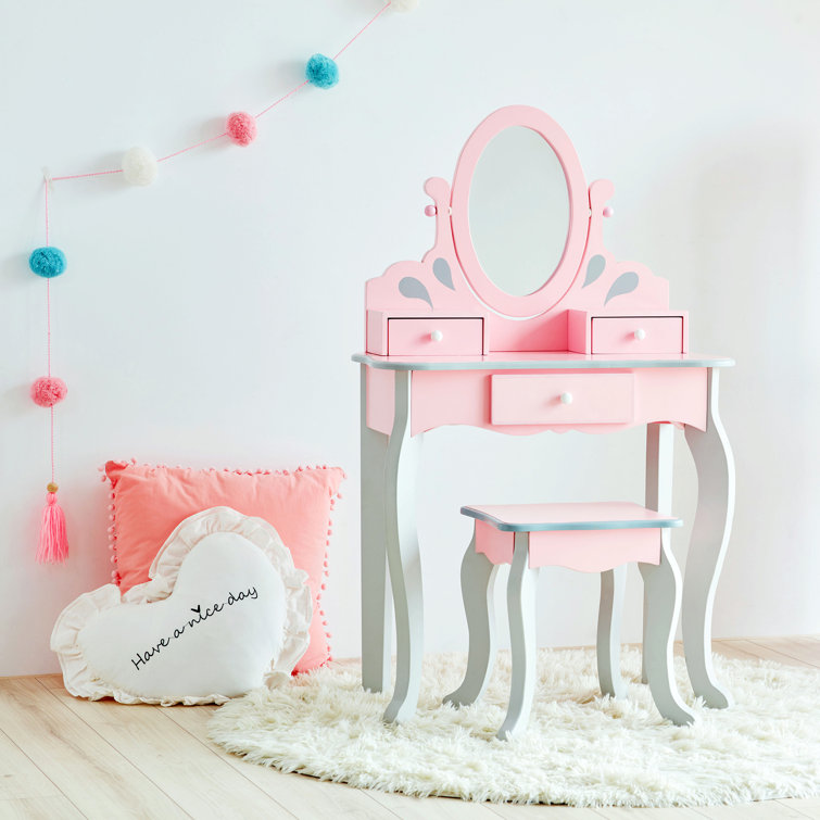 Wooden vanity online kids